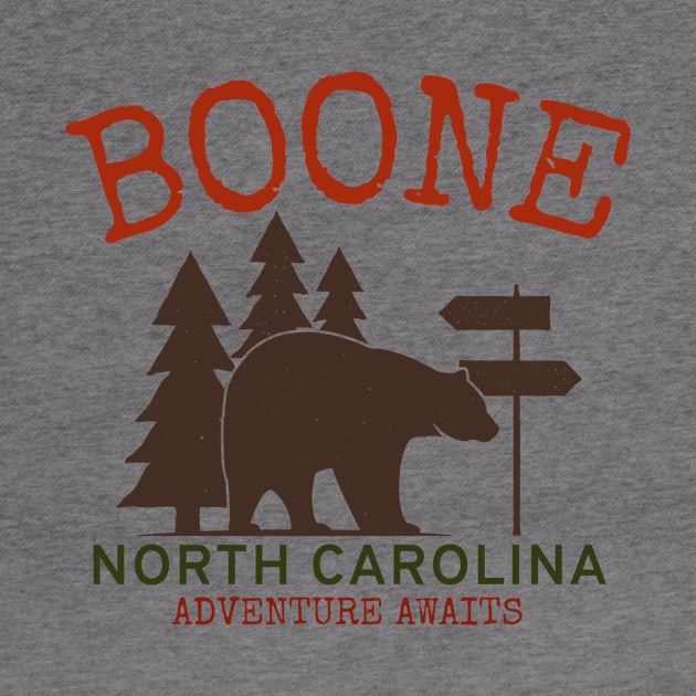 Boone, North Carolina by Mountain Morning Graphics